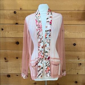 Aratta silent journey floral kimono